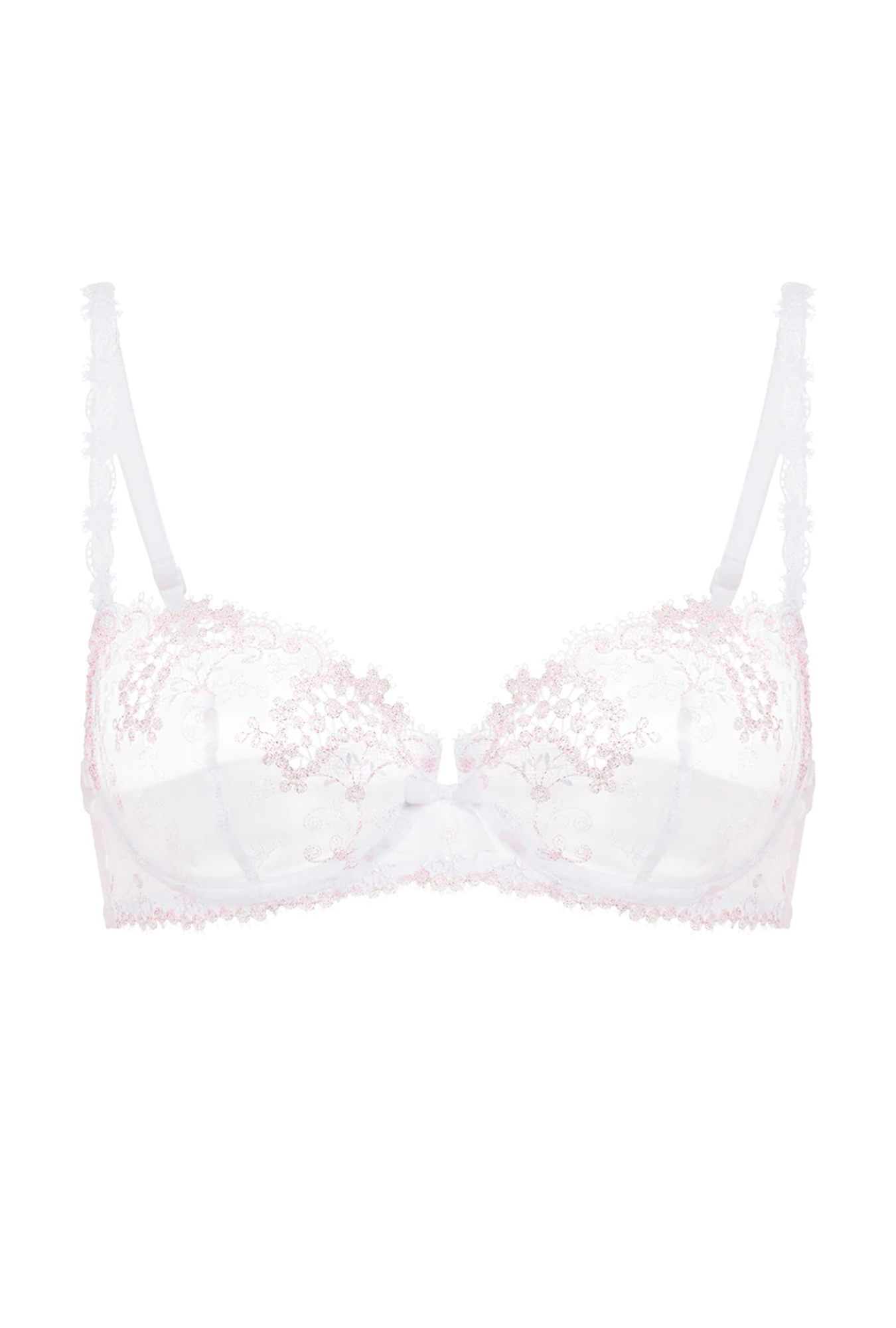 Soutiens-Gorge Corbeilles blanc cristal 12b330 – Image 6