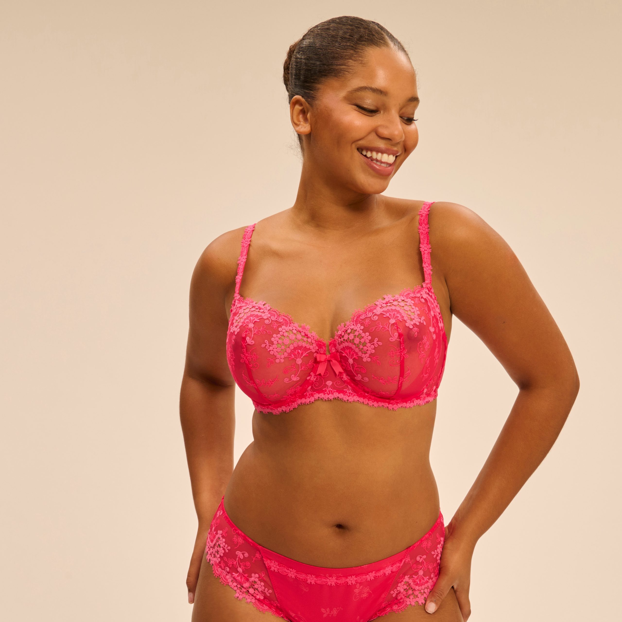 Soutiens-Gorge Corbeilles rose fabuleux 12b330 – Image 2